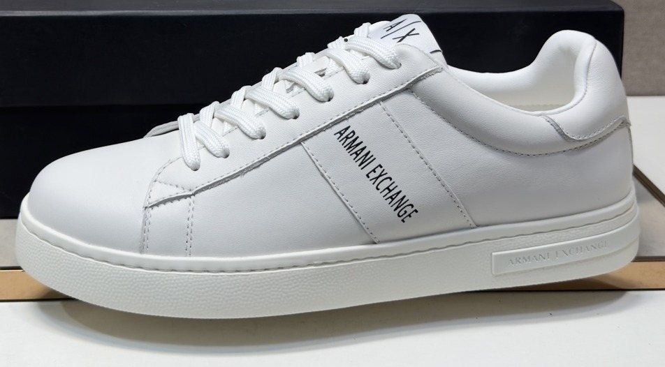 Armani Exchange Men's Low-Top Logo Sneakers