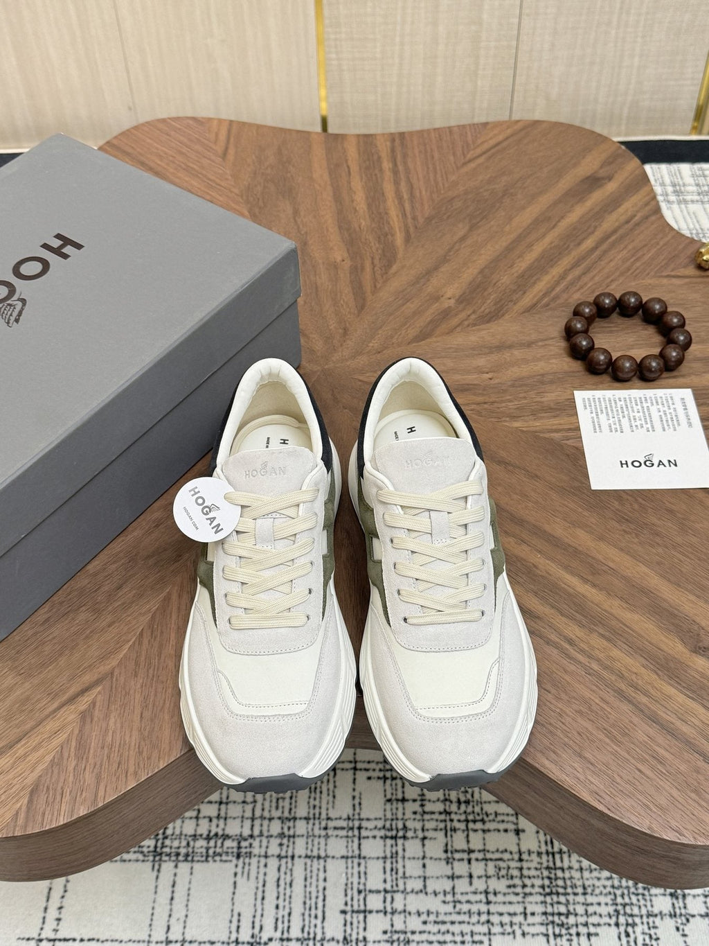 Hogan Women's H-Stripes Platform Sneakers