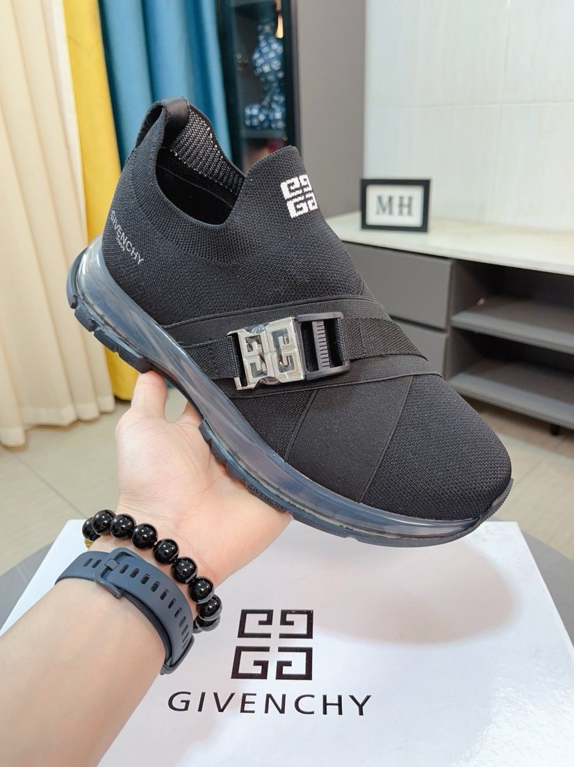 Givenchy Buckle Slip-On Sneakers