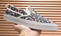 Burberry Patterned Slip-On Sneakers