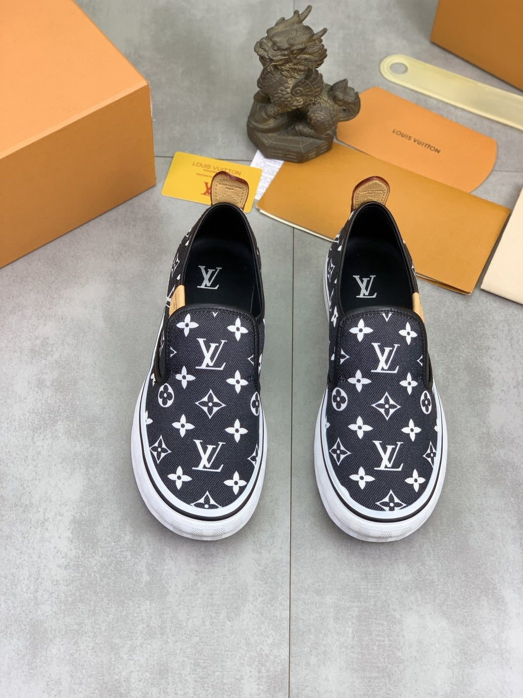 Louis Vuitton Monogram Slip-On Sneakers