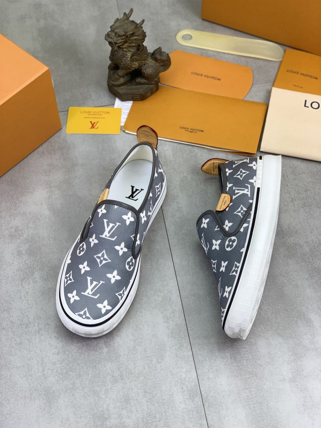 Louis Vuitton Monogram Slip-On Sneakers