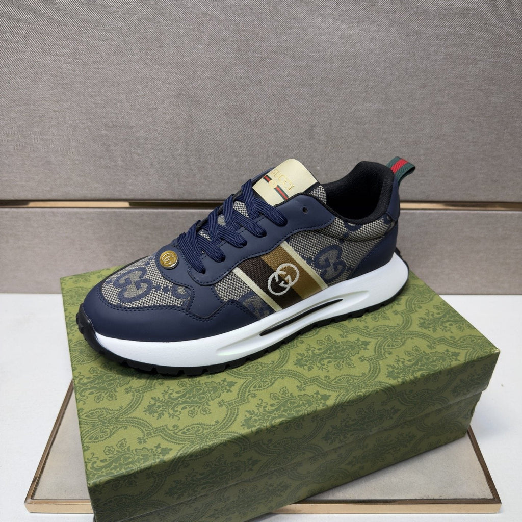 Gucci Patterned Low-Top Sneakers