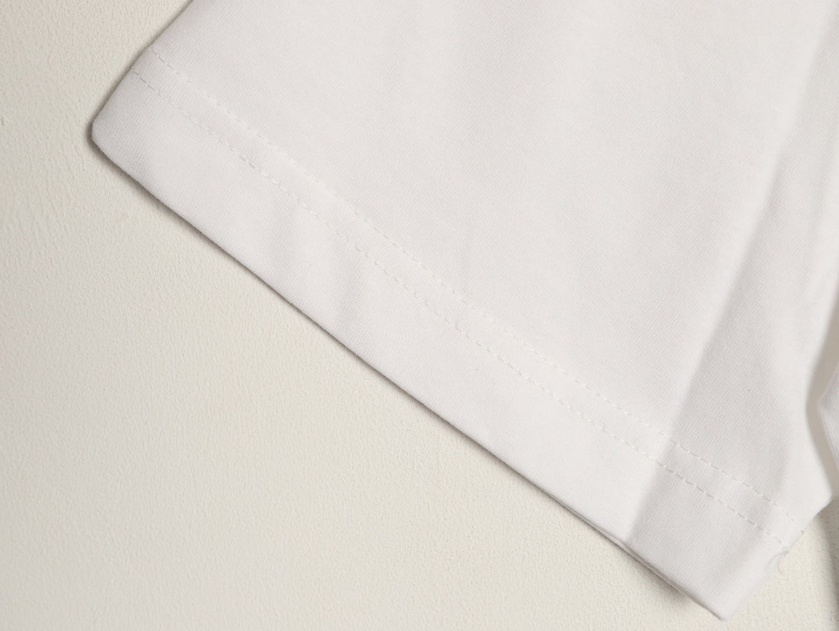 Gucci Crew-Neck Short-Sleeve T-Shirt - White