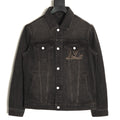 Louis Vuitton LV Chest-Motif Denim Jacket - Black